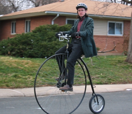 Windell on a bike